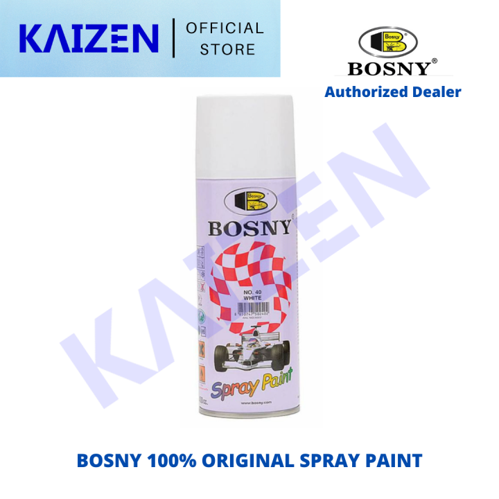 40 WHITE BOSNY SPRAY PAINT ORIGINAL Lazada PH