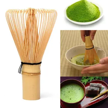 Japanese Tea Set (7pcs) Matcha Whisk Set Matcha Bowl with Pouring Spout Bamboo Matcha Whisk (Chasen) Scoop (Chashaku) Matcha Whisk Holder Tea Making