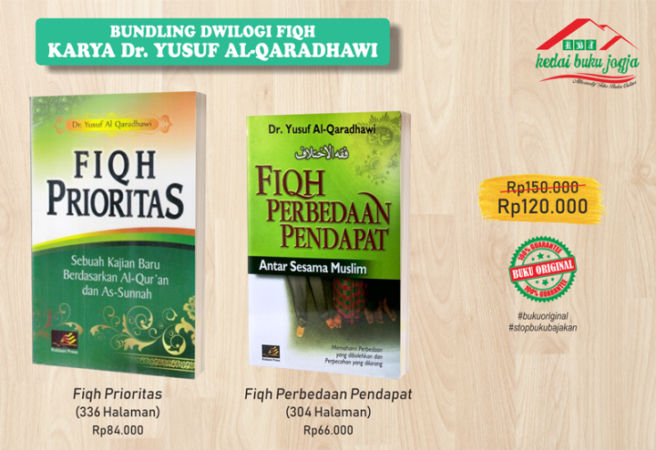 Buku PAKET FIQH PRIORITAS & FIQH PERBEDAAN PENDAPAT - Yusuf Qardhawi ...