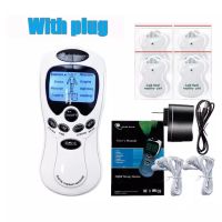 SOSO Electronic PULSE Massager กายภาพบำบัดความถี่ต่ำ 8 โหมด TENS EMS การฝังเข็มเครื่องนวดดิจิตอลเครื่องกระตุ้นกล้ามเนื้อไฟฟ้าอุปกรณ์สำหรับคอปวดหลัง