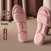 Memory Foam 5D Sport Insoles for Shoes Men Women Deodorant Breathable Cushion Running Insoles For Feet Care Orthopedic Insole Shoes Accessories