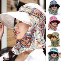 Cycling Equipment Bandana Headband Summer Outdoor Lady Anti-UV Hat Beach Foldable Fashion Women Summer Outdoor Riding Hat