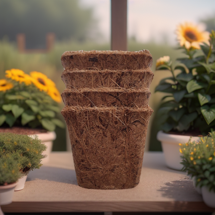 Coconut Coir Pots For Planting Lazada Ph