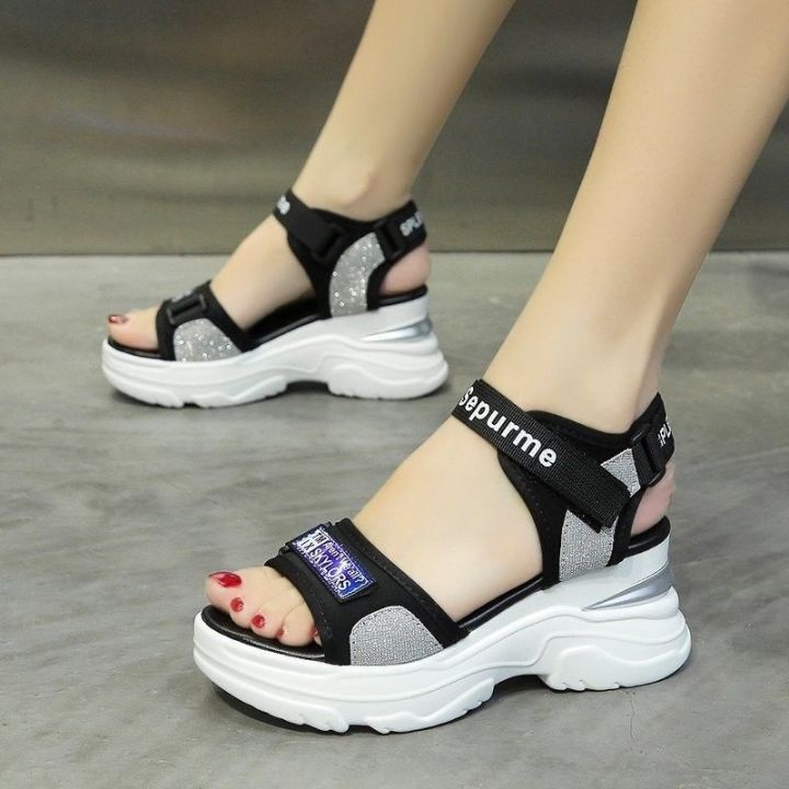 a-so-cute-หลังจากแล้ว-รองเท้าหุ้มส้นสไตล์เกาหลีสำหรับผู้หญิง-2022รองเท้าส้นหนาลำลองแฟชั่นน้ำหนักเบาสปอร์ต