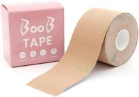 เทปพันหน้าอกจัดทรงยกกระชับ BOOB tape อุปกรณ์ตัวช่วยสำหรับสาวๆ ช่วยในการใส่ ชุดเกาะอก, เสื้อยืด, ชุดแต่งงาน, เสื้อกีฬาและชุดว่ายน้ำ และชุดอื่นๆ