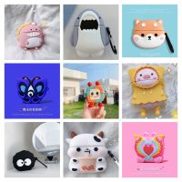 Animals Cover For Lenovo Lp40 Case Protective Cover Silicone Capa Lenovo Earphone Funda Lp40 Charging Box Soft Bag Headphone