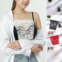 Xinyi3 Cover Up Bra ใส่คลิป Camisole จำลองที่มองไม่เห็นบนลูกไม้สีทึบความแตกแยก