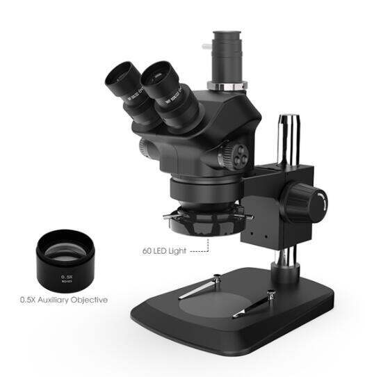 Kailiwei 750X 100X 7050 Industrial Optical Lab Zoom Trinocular Stereo