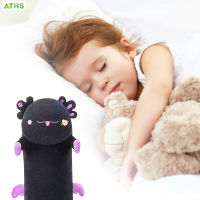 ATHS ของเล่นแมวดำหมอนตุ๊กตาขนนุ่มยัดนุ่นน่ารักสร้างสรรค์จำลองมาพร้อมกับการนอนหลับยัดไส้ของเล่นสำหรับเด็ก