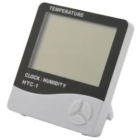 Digital LCD Indoor Outdoor Room Electronic Temperature Humidity Meter Hygrometer Weather Station Alarm Clock