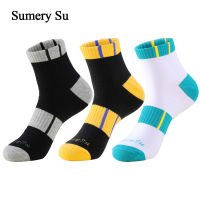 3 PairsLot Mens Socks Running Ankle Sports Cotton Outdoor Comfortable Travel Colorful Casual Fashion Short Medias Male 5 Colors