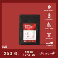 BEANKOFF - Myanmar Shan State - 250g - Single Origin - Medium Roast เมล็ดกาแฟคั่ว บีนคอฟ บราซิล ซานโตส คั่วระดับกลาง  PremiumArabica100%กาแฟสดชง Espresso Drip French Press AeroPress  Cold Brew บดฟรี