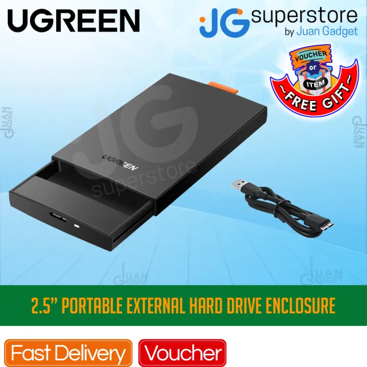 UGreen External Hard Drive Enclosure USB 3.0 with up to 6TB HDD
