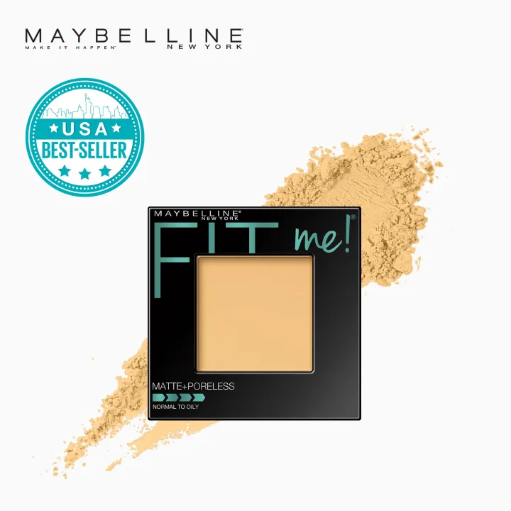 Maybelline Fit Me Matte + Poreless Pressed Powder 120 Classic Ivory ...