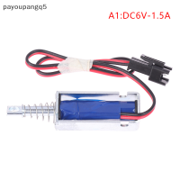 payoupangq5?Gift?Cheap? SM-0537ล็อคแม่เหล็กไฟฟ้า dc 6v 12v 24v 1.5A ล็อคแม่เหล็กไฟฟ้าโซลินอยด์เชิงเส้นสำหรับเครื่องหยอดเหรียญ2A 1.2A