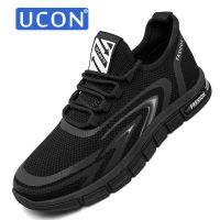 UCON รองเท้ากีฬาน้ำหนักเบาทันสมัยสำหรับผู้ชาย,รองเท้ากีฬากลางแจ้งรองเท้ารองเท้ากีฬาแฟชั่นตาข่ายระบายอากาศได้ดีรองเท้าลำลอง