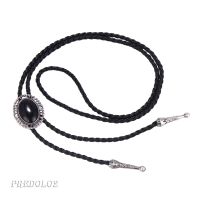 Fashion Mens Western Cowboy Resin Gemstone Bolo Neck Tie Necklace charms