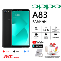 【ใหม่เอี่ยมของแท้】OPPO A83 ของแท้ 100% smart phone Ram 6GB Rom 128GB 5.7"หน้าจอใหญ่ (รับประกัน 1ปี ฟรีอุปกรณ์ตกแต่งครบชุด)