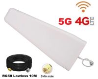 เสาอากาศ 5G 4G LPDA Antenna 28Dbi High Gain Outdoor Directional Booster + สาย 10 เมตร