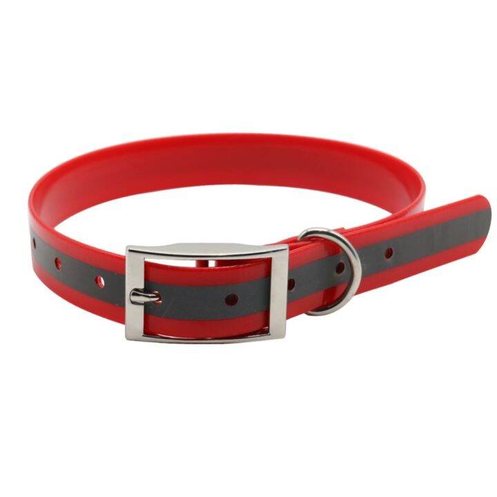 hot-tpu-nylon-reflective-pet-dog-collar-for-medium-big-dogs-night-safety-dog-collars-supplies-waterproof-collar-for-dogs