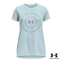 Under Armour UA Girls Tech™ Short Sleeve อันเดอร์ อาร์เมอร์ เสื้อออกกำลังกายสำหรับเด็กผู้หญิง