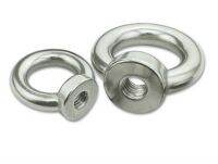 10PCS M5/M6/M8/M10 stainless steel rings nut round nut Marine rings nut eyenut