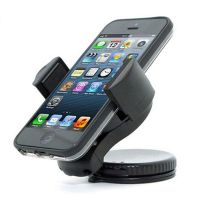 NEW 360 Rotatable Car Phone Holder Car Windscreen Suction Cup Mount Universal Mobile Phone Holder Bracket Mini Round Car Holder