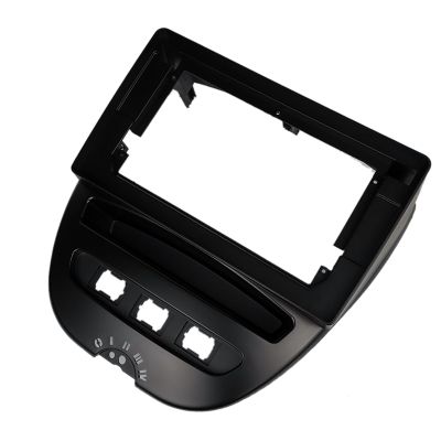 2 Din 10.1 Inch Car Radio Fascia Frame for 107 C1 2005-2014 Dashboard Installation Trim Kit