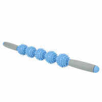 แบบพกพา Fascia Blaster นวด Stick นวดกล้ามเนื้อช่วยกระตุ้นความดันจุดเนื้อเยื่อ Recovery บรรเทา Body Stress Relax Roller