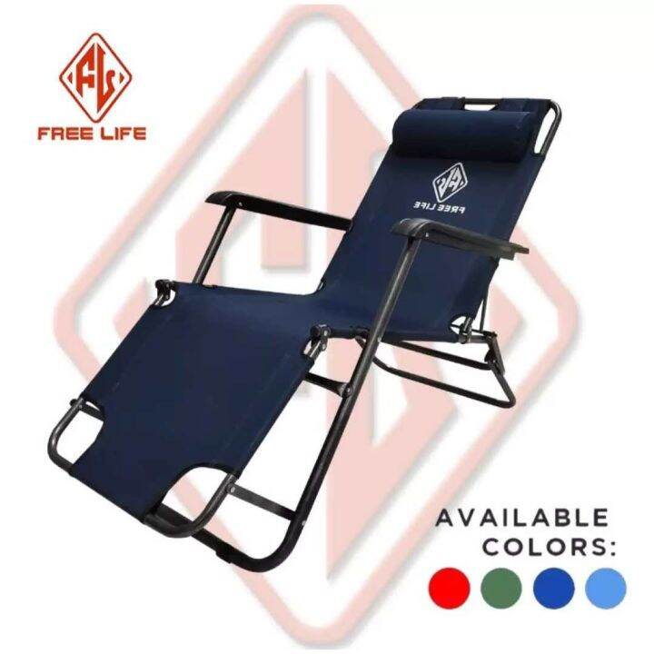 FREELIFE 2 Way Foldable Chair Bed Zero Gravity Reclining Chair Lazada PH