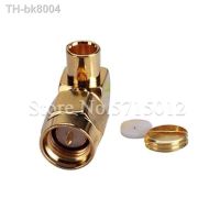 ✐▩  5PCS RF Connector SMA JWB3 Bend Male Head Internal Thread Internal Needle SMA Cable Connectors For RG141 RG402