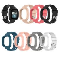 [ladies jewelry]   สำหรับ Versa 3Watch Band สำหรับสายรัดข้อมือความรู้สึกสายรัดซิลิโคนอ่อนนุ่ม