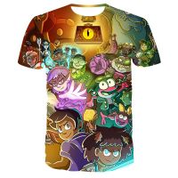 Disney Amphibia T-Shirts Cartoon Anime 3D Print Streetwear Men Women Fashion Oversized T Shirt Kids Boys Girls Tees Tops Clothes