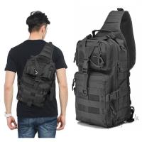 【Ready Stock】 ☾☼∈ C23 Assault Pack Sling Backpack Waterproof Rucksack Bag for Outdoor Hiking Camping Hunting Trekking Travelling