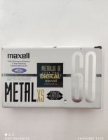 ม้วนเทปเปล่า MAXELL METAL XS 60