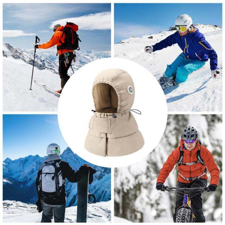 winter-trapper-hat-winter-hat-winter-face-cover-down-cotton-simple-texture-full-coverage-waterproof-effect-for-school-outdoor-skiing-hiking-riding-mountaineering-greater