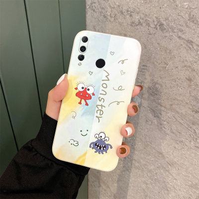 Huawei Nova 4กรณีซิลิโคน TPU เคสโทรศัพท์ฝาหลัง Huawei Nova ปลอกอ่อนทาสี4