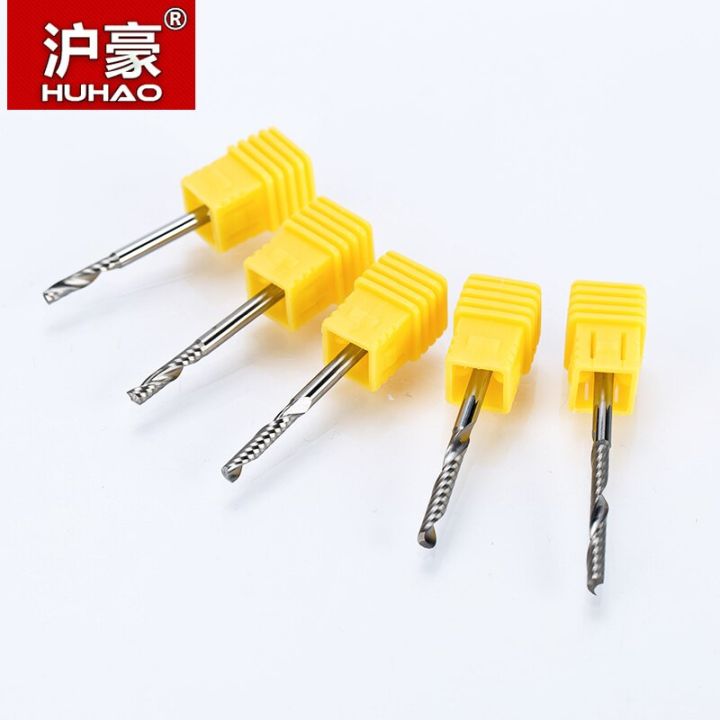 huhao-10pcs-3-175mm-shank-milling-cutter-เครื่องมือ-cnc-แกะสลัก-router-bit-carbide-end-mill-router-bit-สําหรับ-wood-mdf
