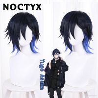 Jason NIJISANJI Vtuber Yugo Asuma วิกผมคอสเพลย์อนิเมะ Noctyx ANYCOLOR วิกผมฟู เครื่องแต่งกายฮาโลวีน