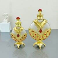 【lz】●  Dubai vidro essencial óleo garrafa perfume sub-garrafas ornamentos de metal vintage Médio Oriente atacado novo