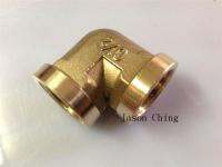 2PCS/Lot 1/2 BSPP Connection Elbow Female Pipe Brass Adapter Coupler