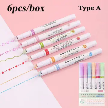 Mr. Pen- Double Line Outline Markers, 10 Colors, Shimmer Markers, Outline  Markers Self-Outline Metallic Markers for Kids