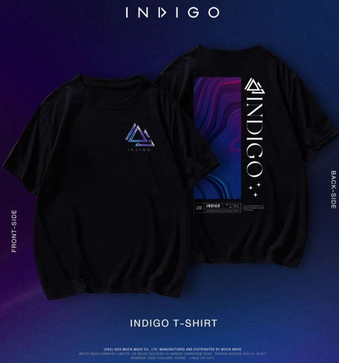 T-Shirt INDIGO - Black