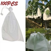 100pcs Grapes Bags Net For Vegetable Grapes Fruit Protection Grow Bag From Os Mesh Against Insect Pest Control-Bird Home Garden