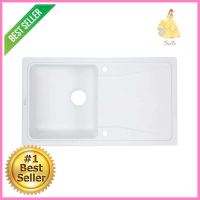 ซิงค์ฝัง 1 หลุม 1 ที่พัก BLANCO 495.39.415 สีขาวBUILT-IN SINK BLANCO 495.39.415 1B1D WHITE **ลดราคาจัดหนัก **