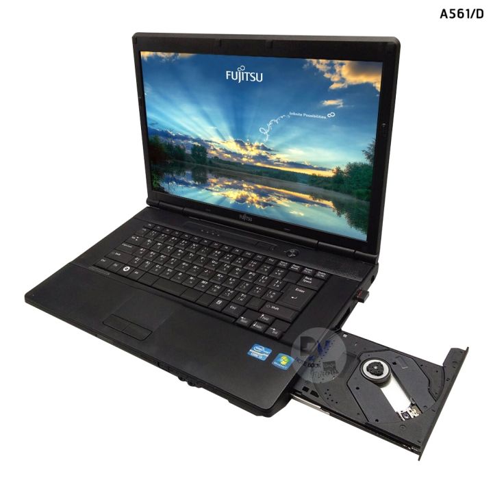 โน๊ตบุ๊คมือสอง-notebook-fujitsu-a561-core-i5-2520m-ram-4gb-รับประกัน-3-เดือน-เล่นเกมส์-ดูหนัง-ฟังเพลง-ทำงาน