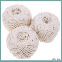 Jizha 1ม้วน229 Feet Butchers cotton Twine เนื้อ trussing ตุรกีเชือกบาร์บีคิว