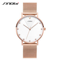 SINOBI Fashion Womens Diamond Wrist Watches Gold Watchband Top Luxury Brand Girl Crystal Quartz Clock Lady watch zegarek damski