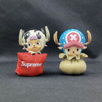 วันพีซ IZ Cow Chopper กระเป๋าผ้าทำมือตุ๊กตา Chopper โมเดลของตกแต่งรถของขวัญวันเกิดอะนิเมะอุปกรณ์ต่อพ่วง