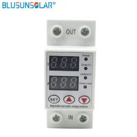 【❉HOT SALE❉】 rstuth Blusunsolar อุปกรณ์1-63a 270V Din ปรับมากกว่าแรงดันไฟฟ้าได้และภายใต้แรงดันไฟฟ้าป้องกันอุปกรณ์ถ่ายทอด Tomzn Tovpd